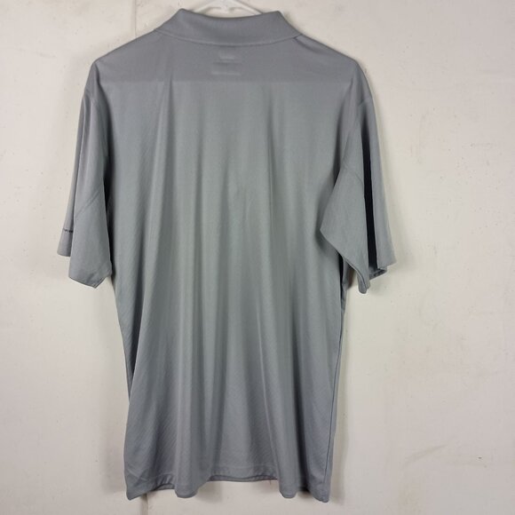 Columbia Mens Omni Freeze Zero Rules Cooling Polo Shirt Gray Size M Short Sleeve - Picture 8 of 8